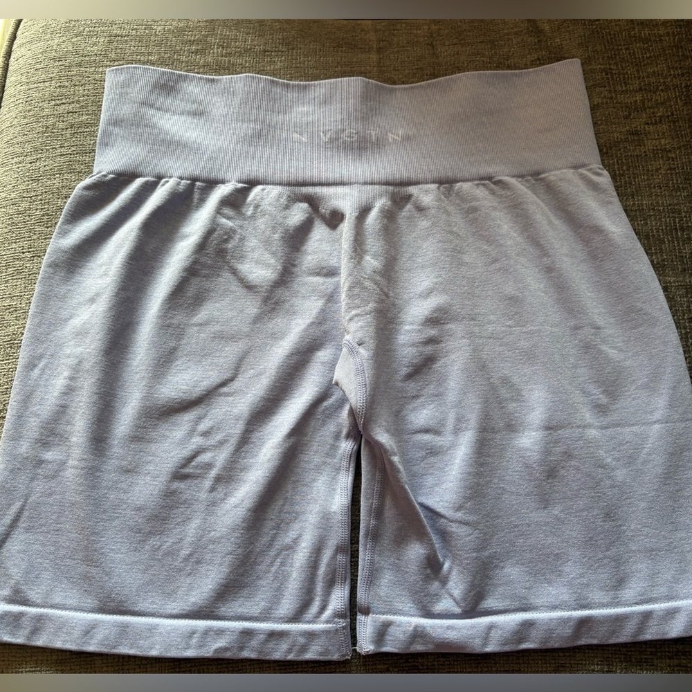 NVGTN Pro Seamless Shorts periwinkle